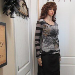 Top Long Sleeve size Ladies 38 -- As Is